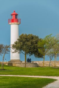 Vue phare - Le lanternon chambres d'hôtes ile de ré